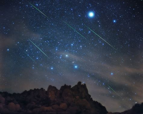 meteor shower today time